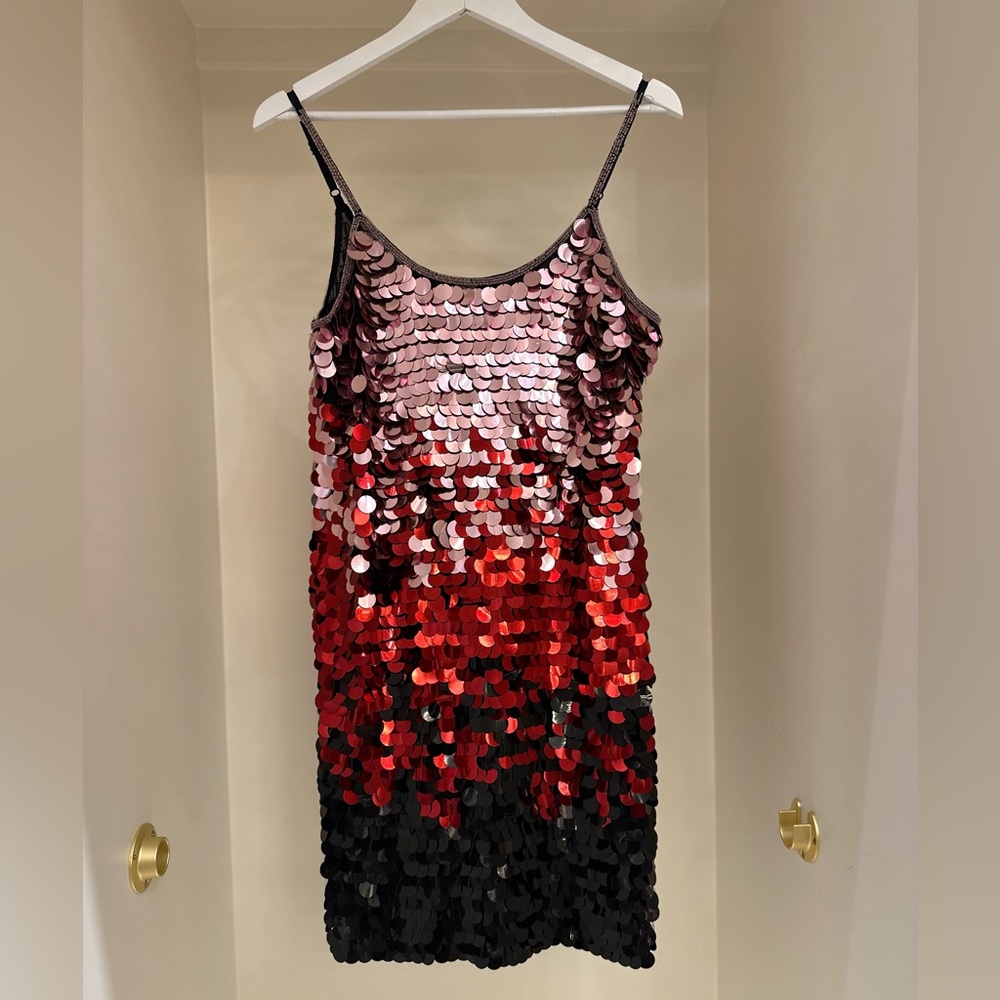 NWT Sequined tank dress